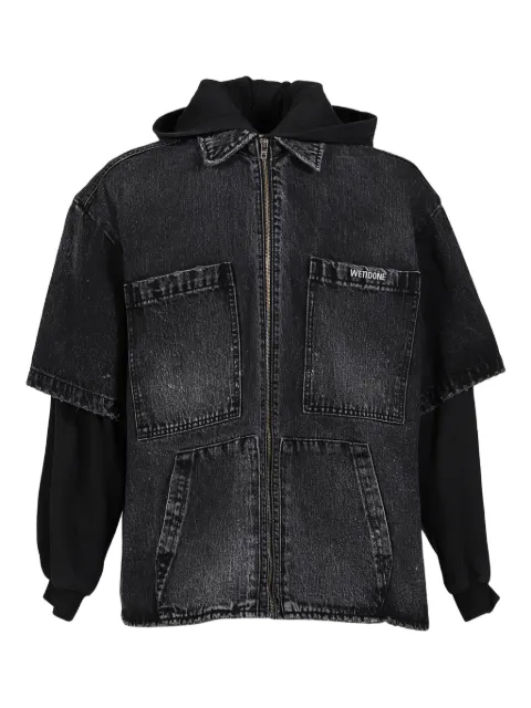 We11done double-layer denim jacket