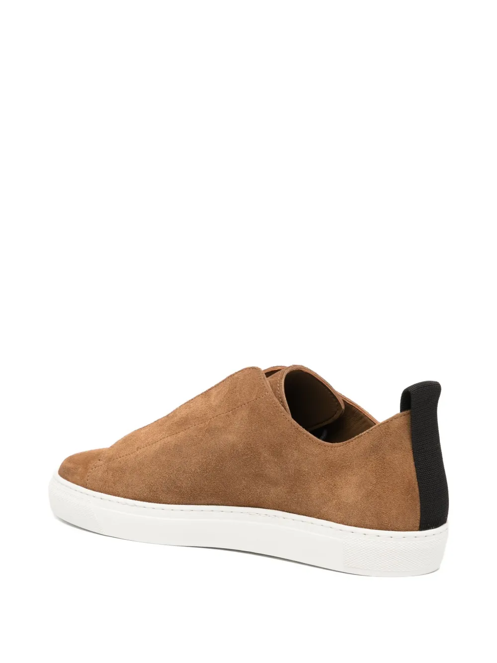 James Perse Solstice Suede Sneakers In Brown
