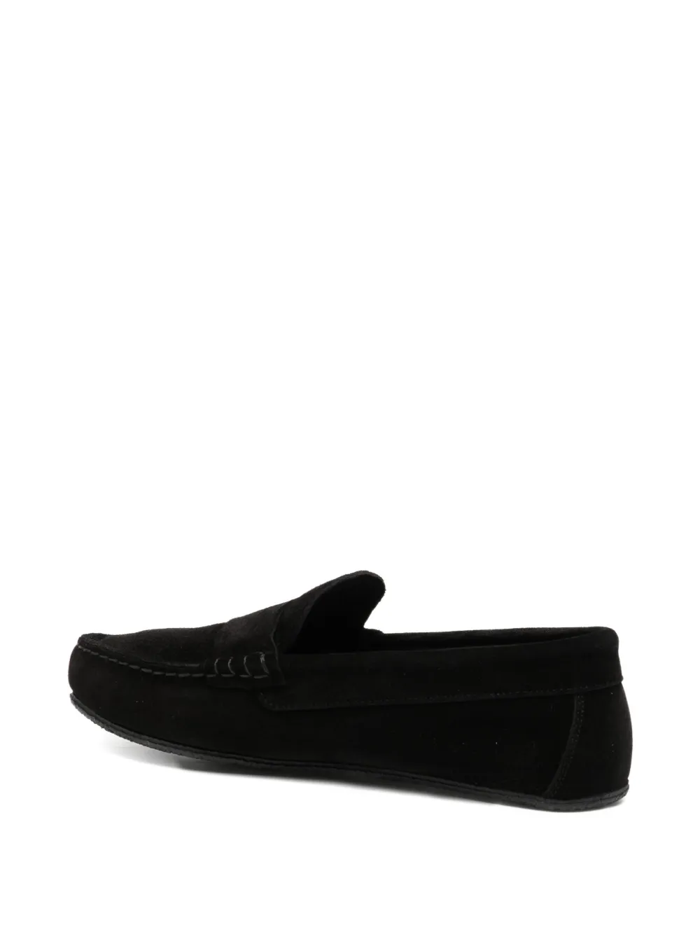 James Perse Montecito moccasins Black