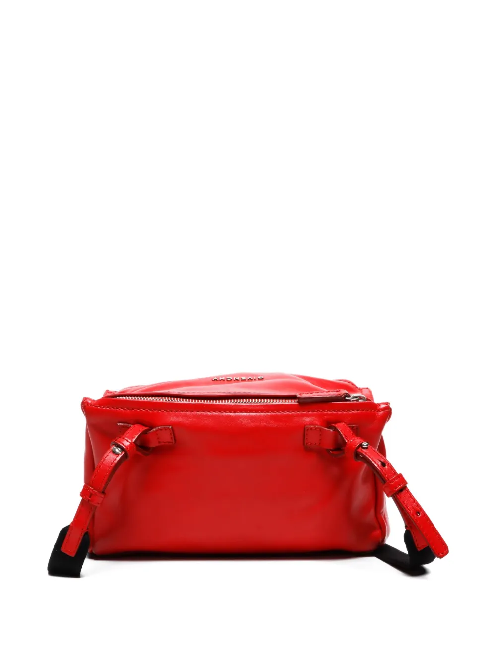 Pre-owned Givenchy 2012-2024s Small Pandora Shoulder Bag In Red