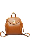 Christian Dior Pre-Owned 1980-1990s leather drawstring backpack - Brown