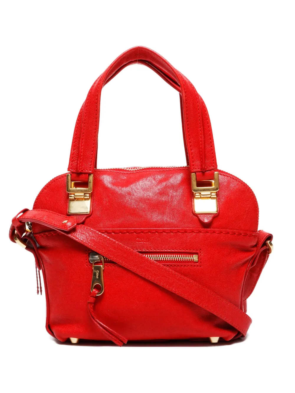 Chloé Pre-Owned 2000-2015 Angie shoulder bag | Red | Image 1