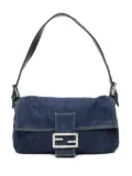 Fendi Pre-Owned 2000-2015 Mamma baguette shoulder bag - Blue