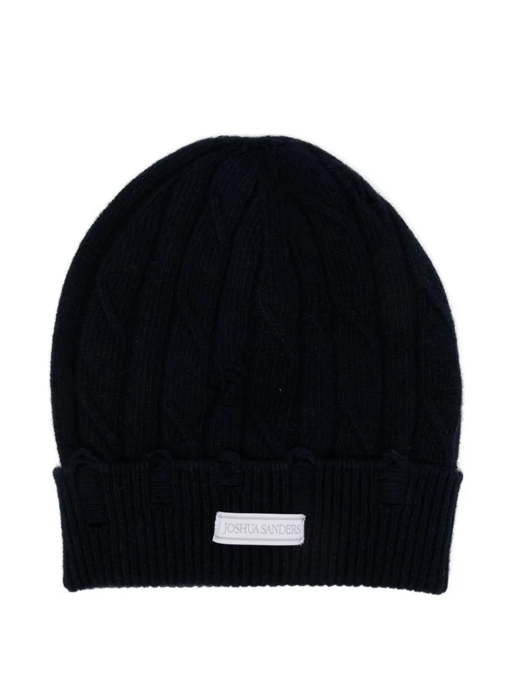 Joshua Sanders Muts met logopatch - Blauw