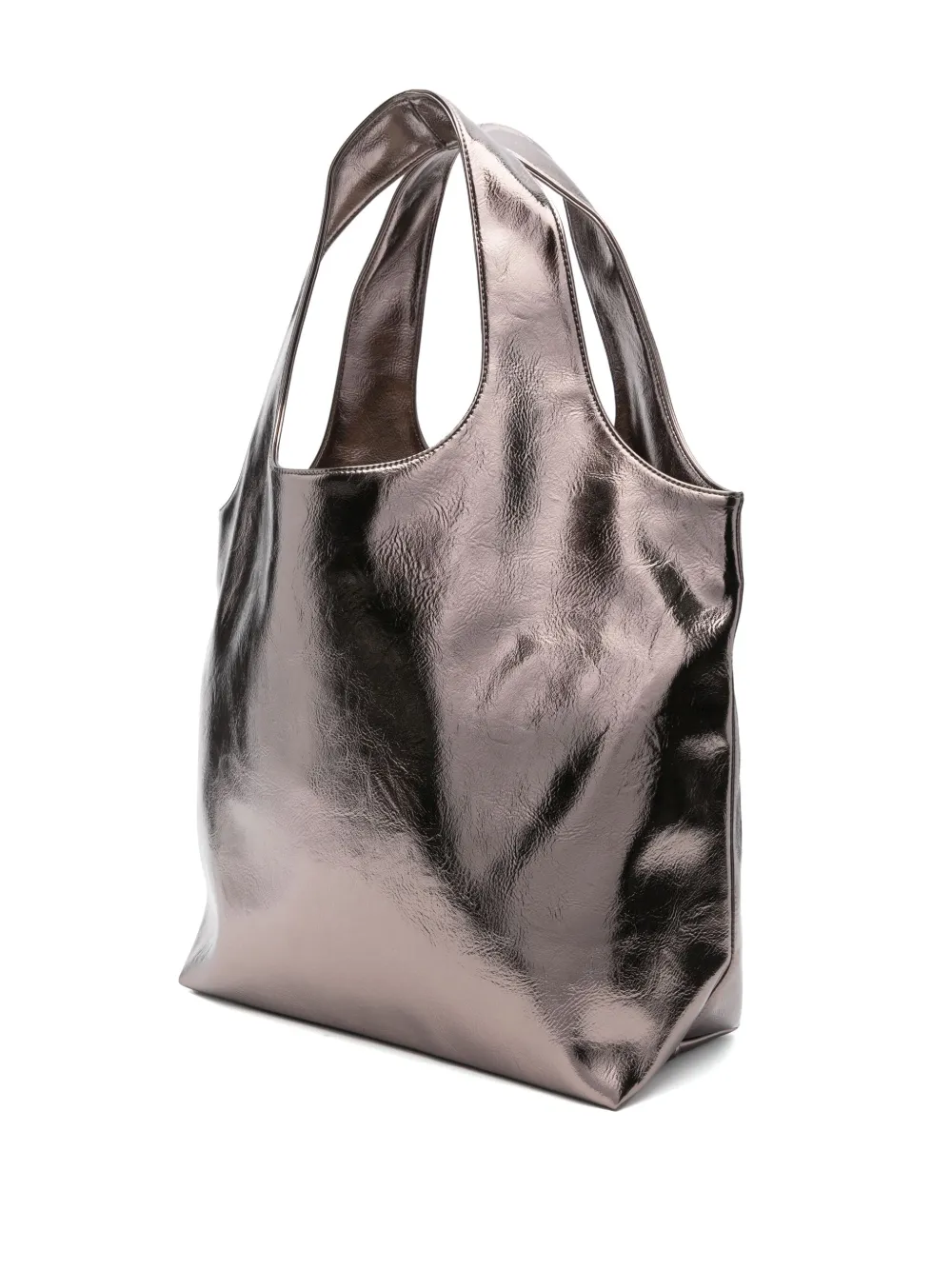 A.P.C. Ninon shopper met metallic logo Goud