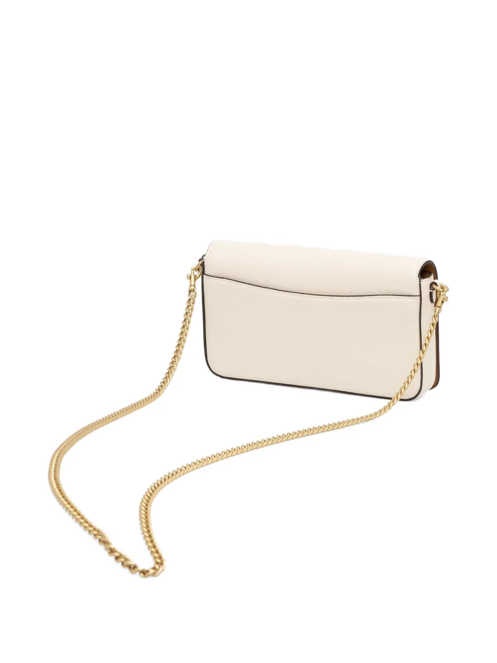 Coach Mila leren boekentas Wit