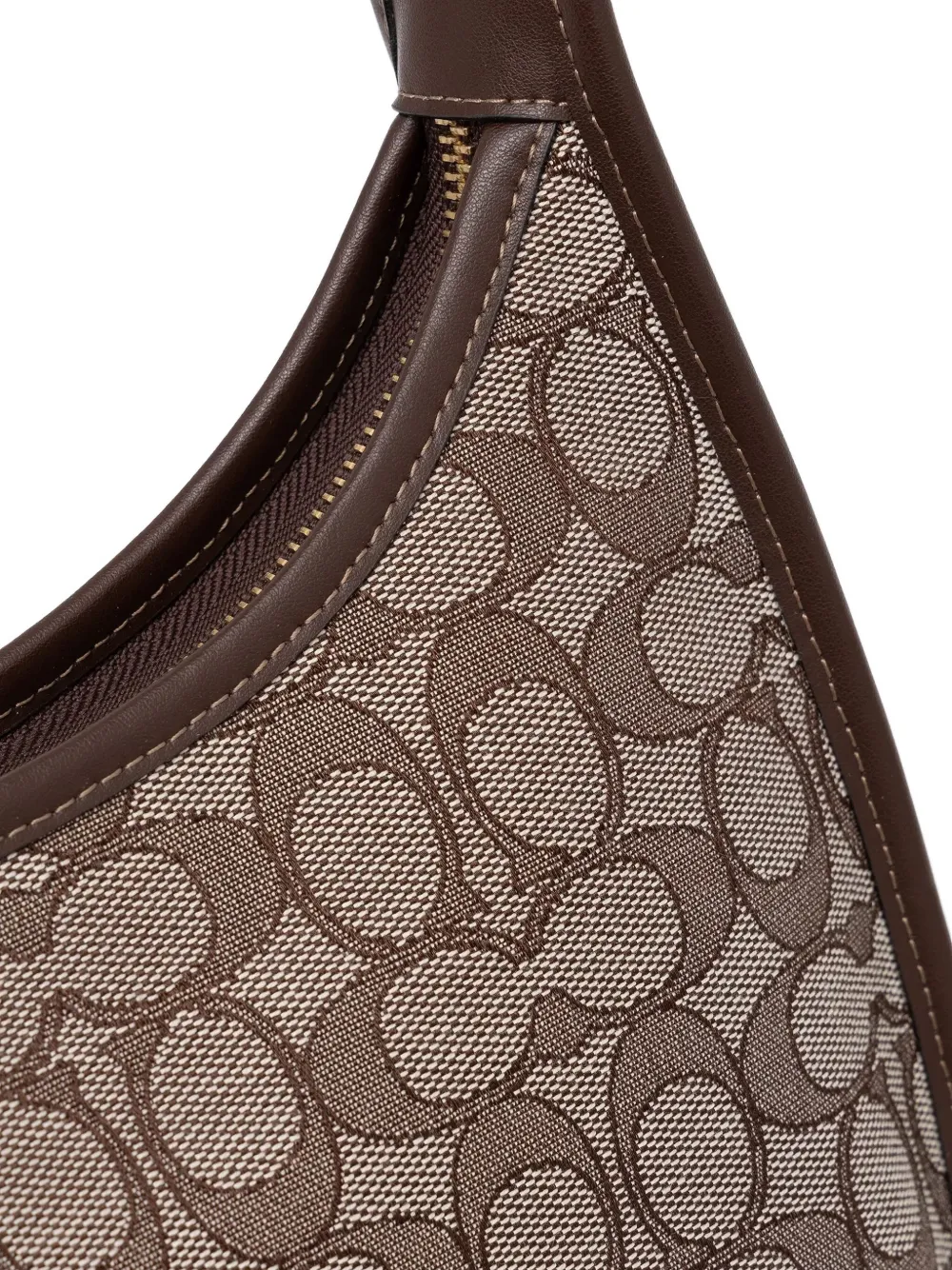 Coach Shopper met monogram Grijs