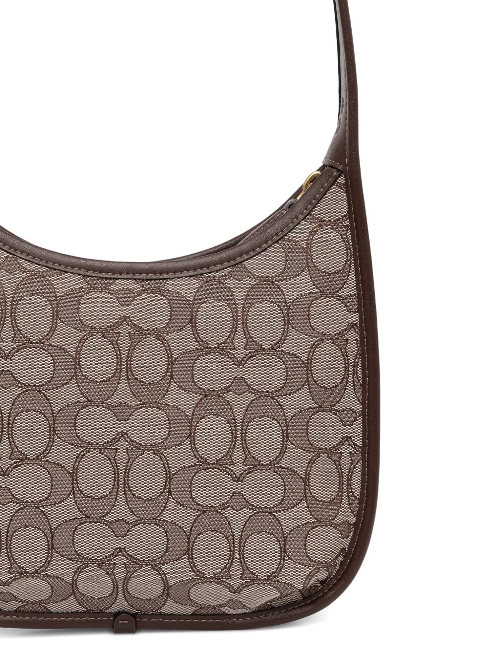 Coach Shopper met monogram Grijs