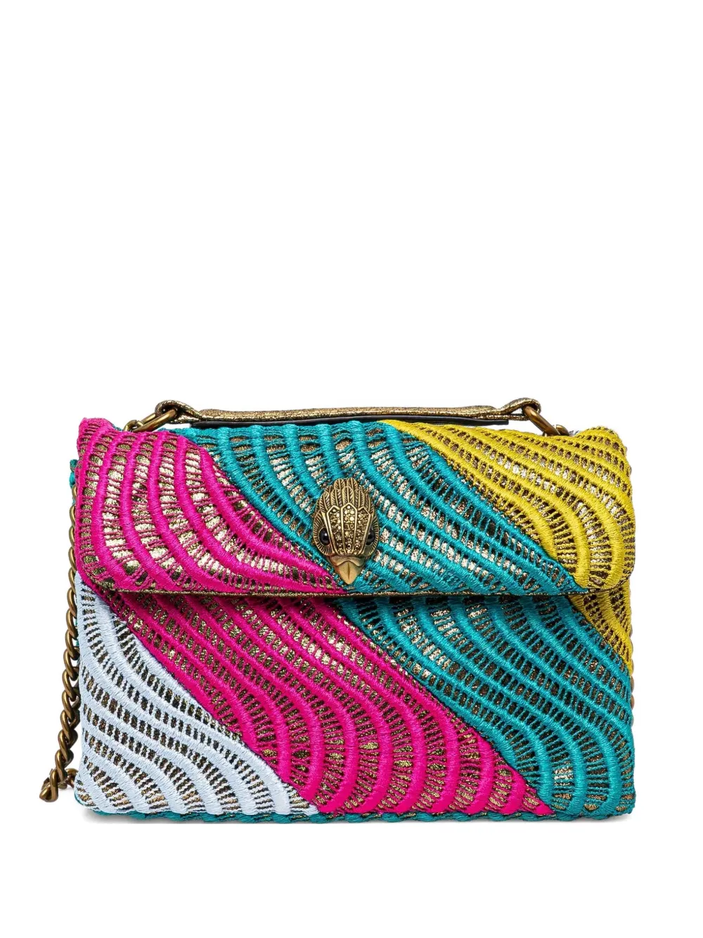 Kurt Geiger London Borsa a tracolla con dettaglio Eagle Head - Rosa