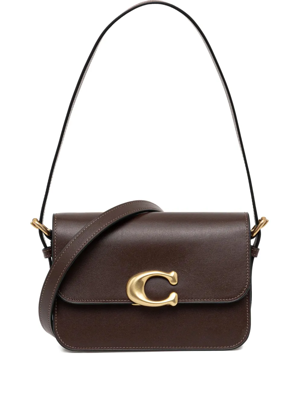 Coach Sage Satchel Bag In Brown