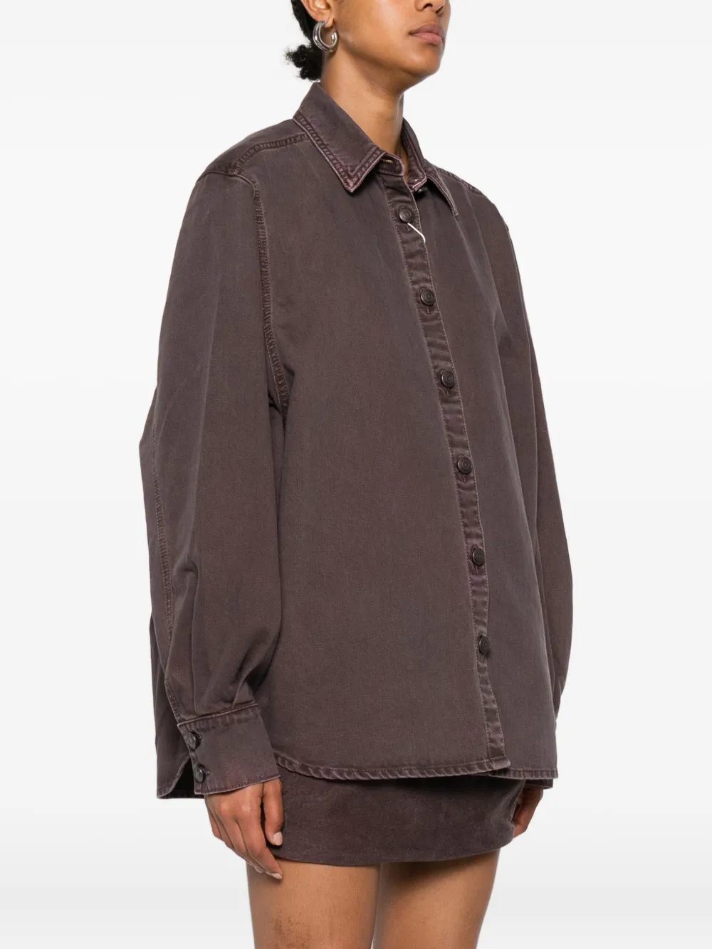 Magda Butrym Button-down blouse Bruin