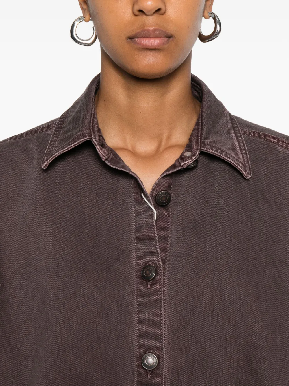 Magda Butrym Button-down blouse Bruin