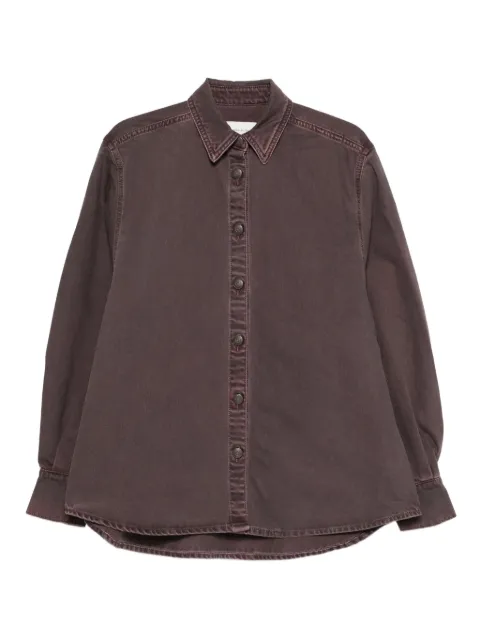 Magda Butrym chemise en coton à boutonnière