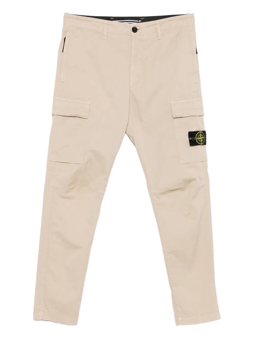 Stone Island patch-pocket cargo pants Beige