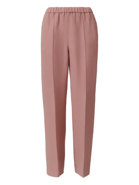 Fabiana Filippi elastic-waist straight trousers