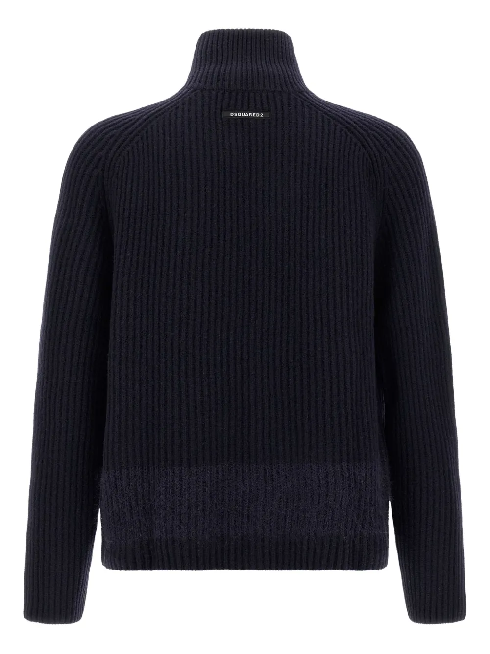 DSQUARED2 ribbed high-neck zip-front cardigan | Cardigans | Image 2