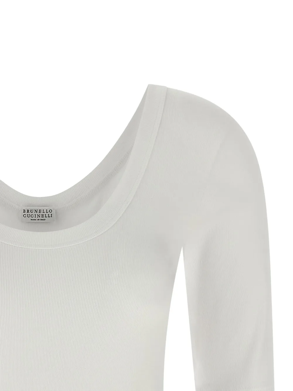 Brunello Cucinelli round-neck T-shirt Wit