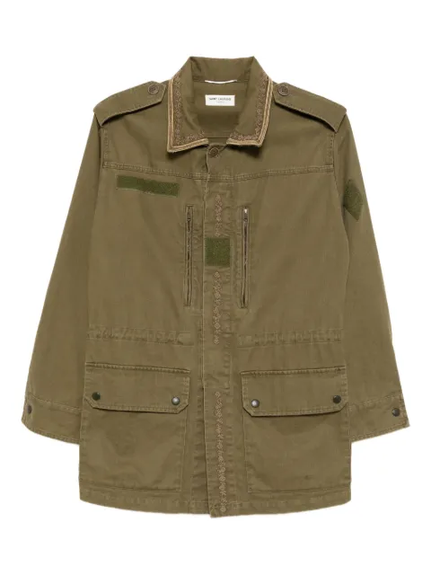Saint Laurent Pre-Owned جاكيت بصف أزرار 2018