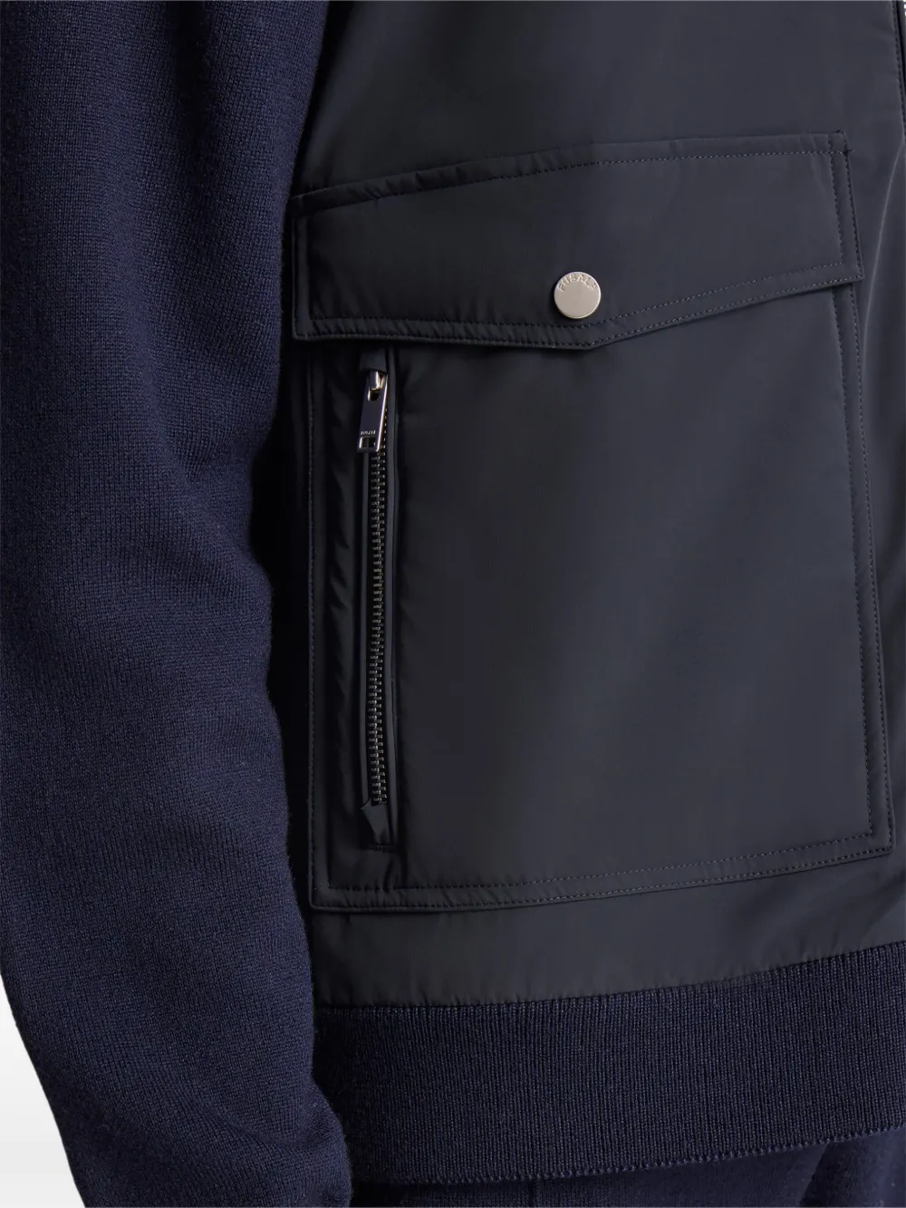 Fusalp Vest met vlakken Blauw