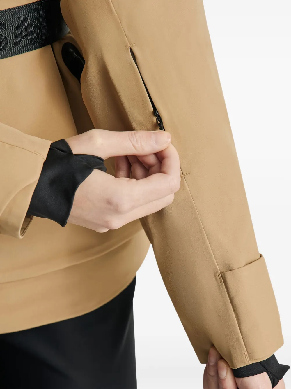 Fusalp Ski-jack met ceintuur Beige