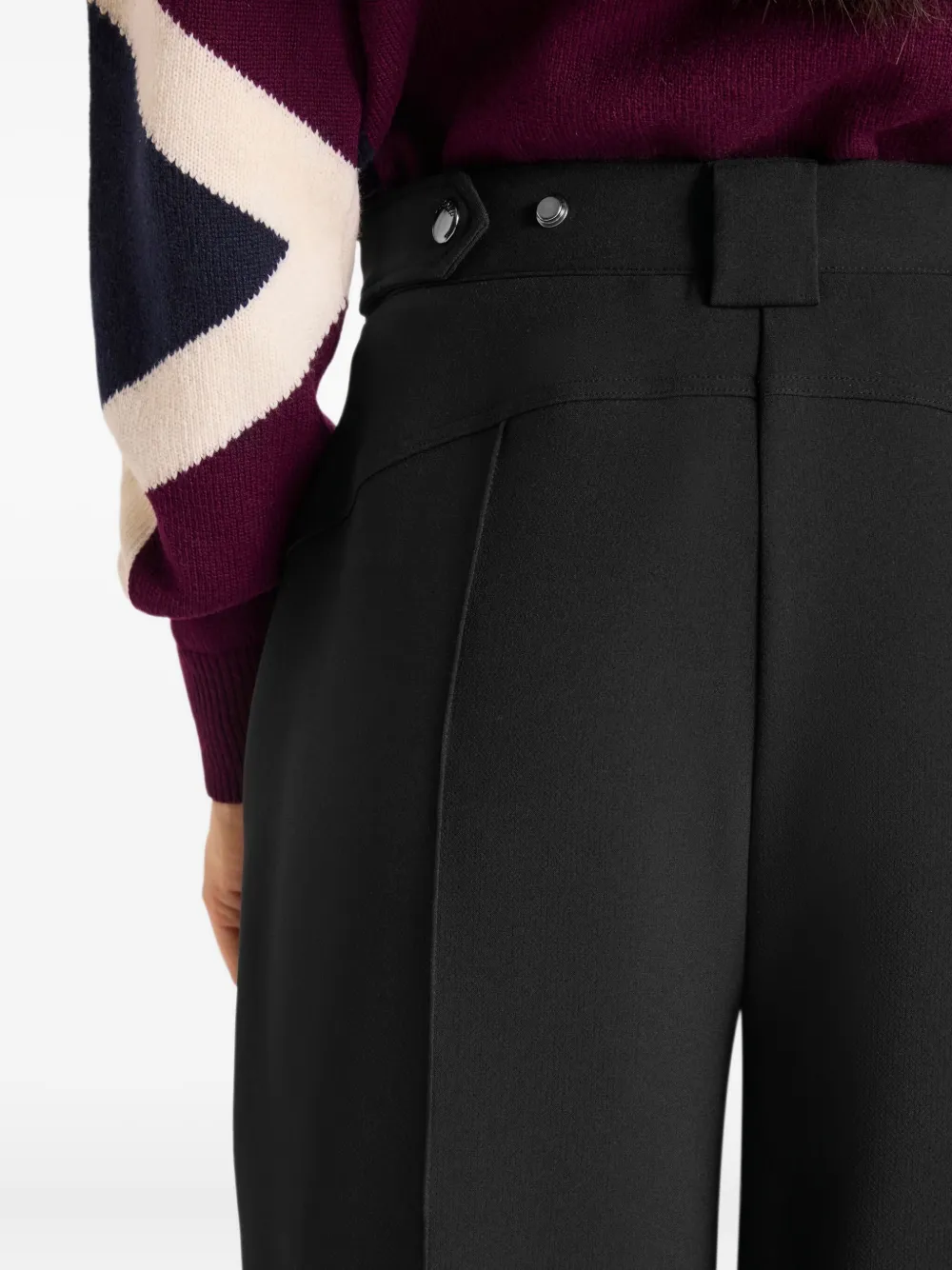 Fusalp Exposed-seam Trousers In Black