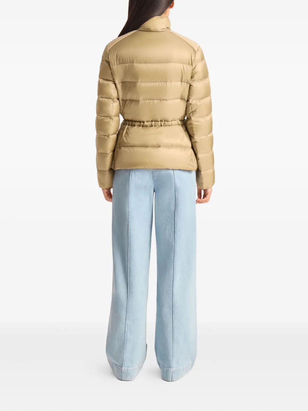  Fusalp Cinched Quilted Puffer Jacket - Neutrals 