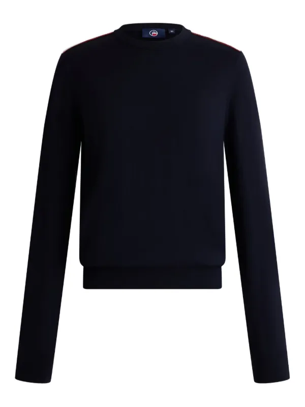 Fusalp Striped-detail Sweater in Blue