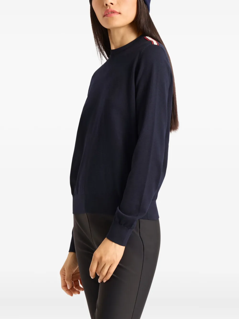 Fusalp Trui met gestreept detail Blauw
