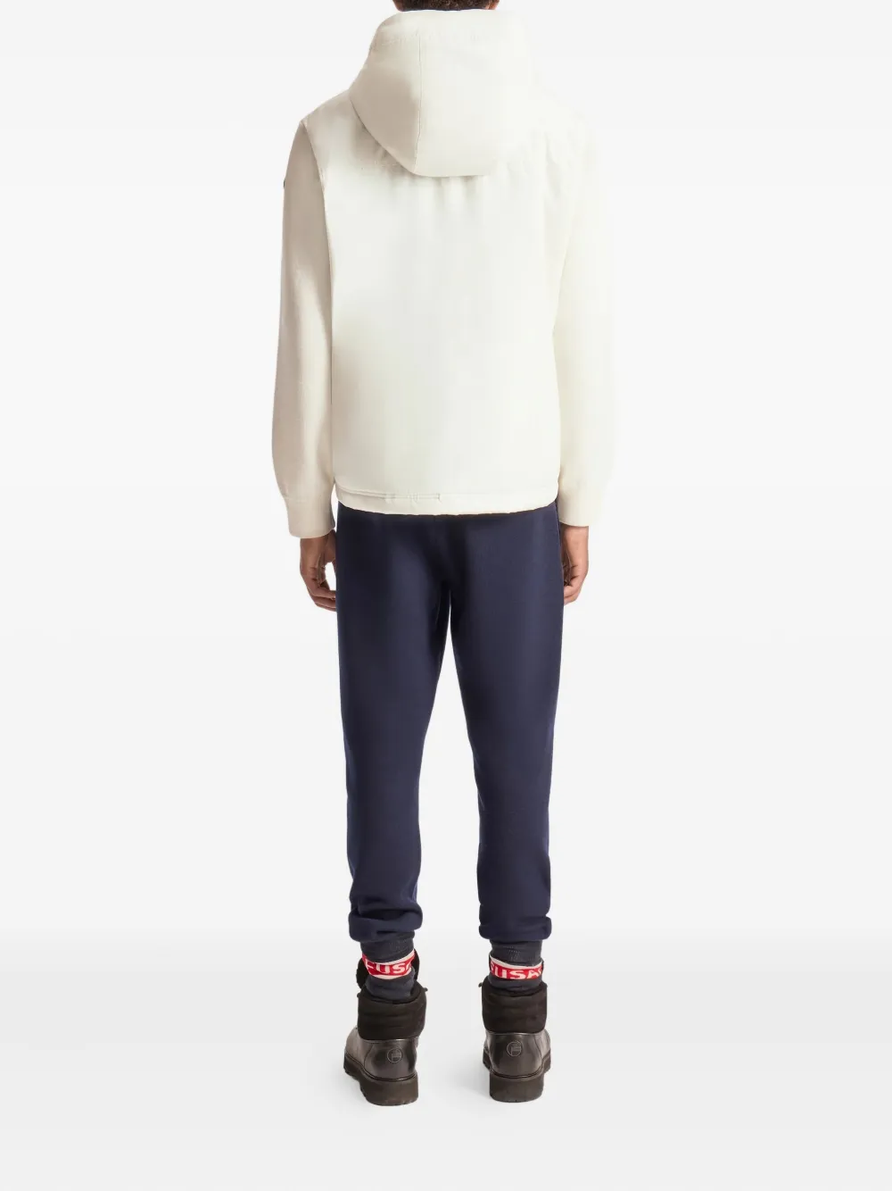 Fusalp Jack met capuchon en klepzak Wit