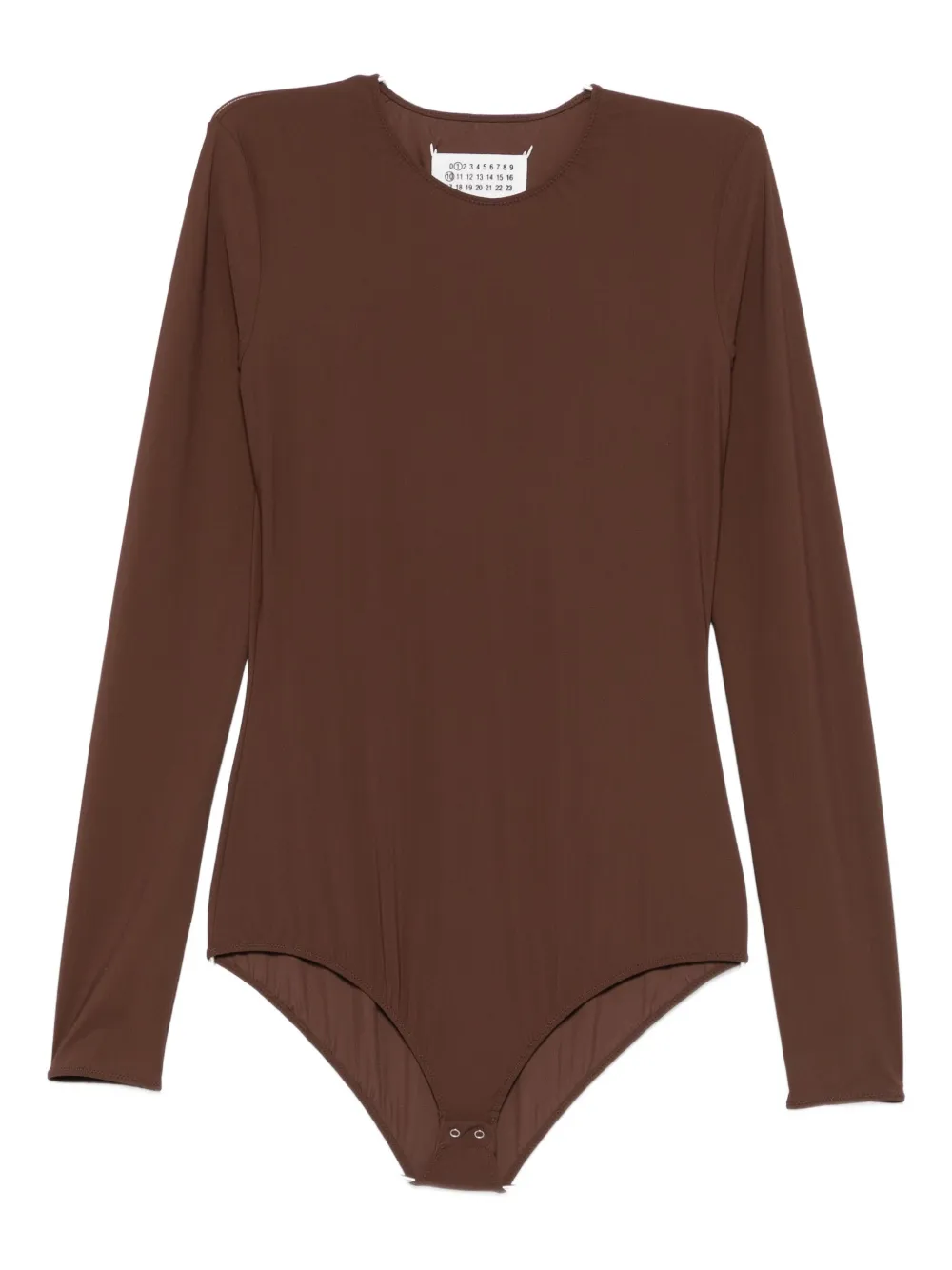 Maison Margiela Body met lange mouwen Bruin