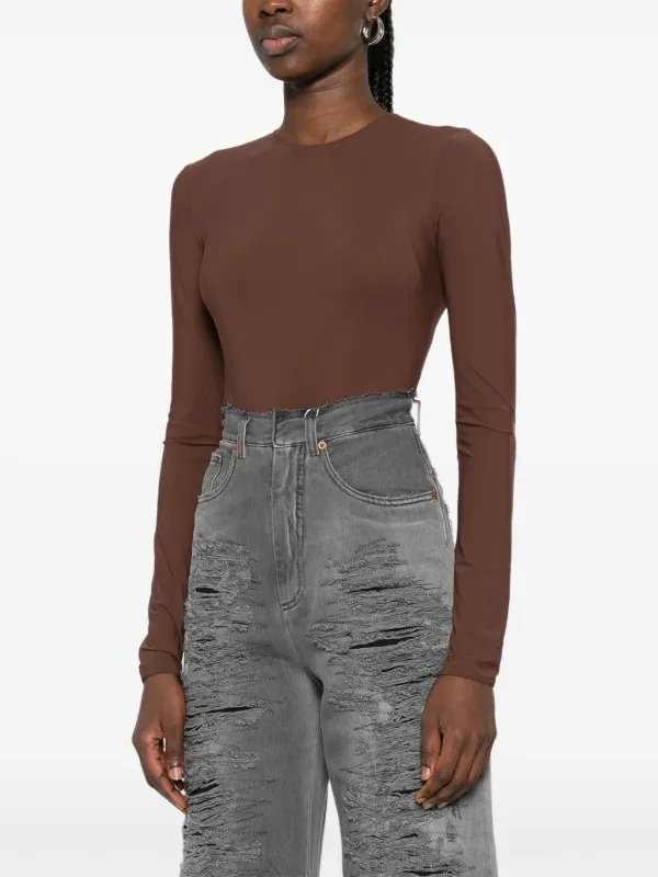 【美品】Maison Margiela ボディスーツ Maison Margiela(メゾン マルジェラ)S51NA0098 ヴィスコース ボディ