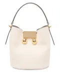 Marni Trunkaroo leather bucket bag - Neutrals