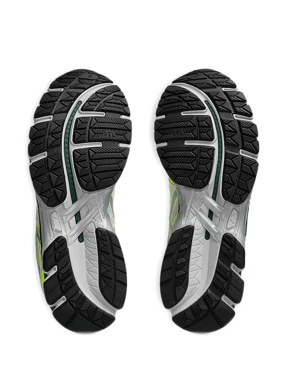 Asics Mens Cream Pure Silver Gel-kayano 20 Mesh Low-top Trainers In Green