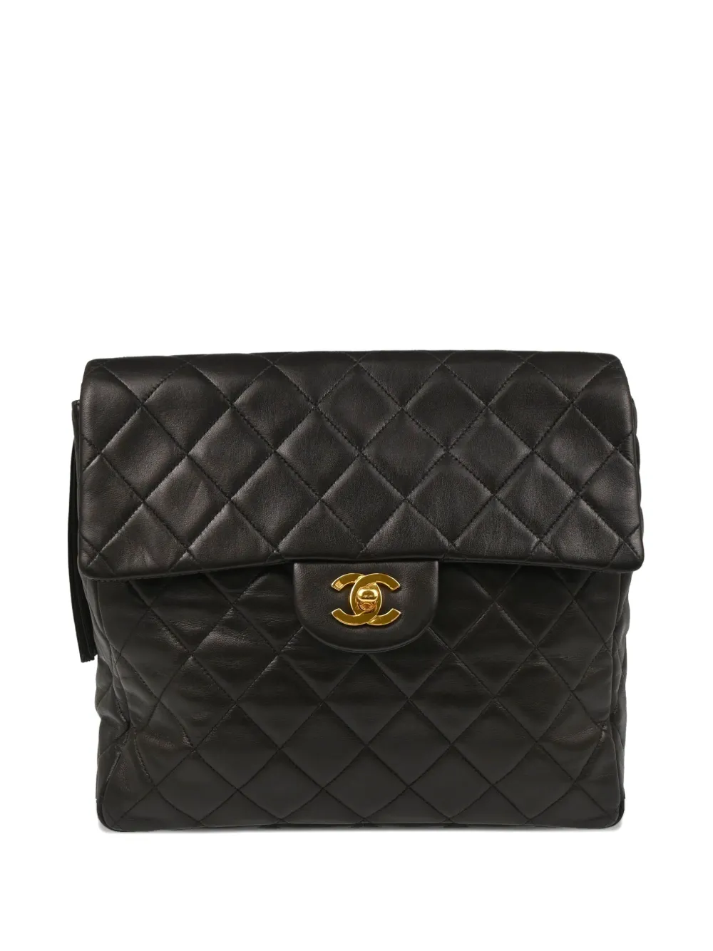 CHANEL Pre-Owned 1995 quilted lambskin backpack | Black | Image 1