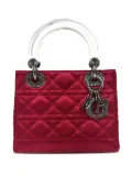 Christian Dior Pre-Owned 1999 Lady Dior satin handbag - Red