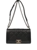 CHANEL Pre-Owned 2014 Boy chain shoulder bag - Black