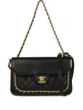 CHANEL Pre-Owned 2016 Unchained quilted chain handbag - Black