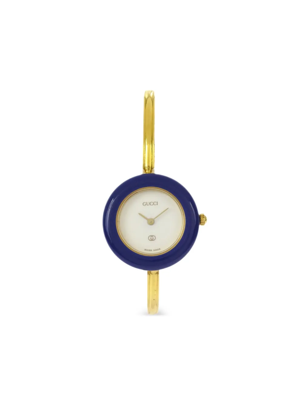 Gucci Pre-Owned 1990-2000s Change Bezel Chameleon 25mm | White | Image 1