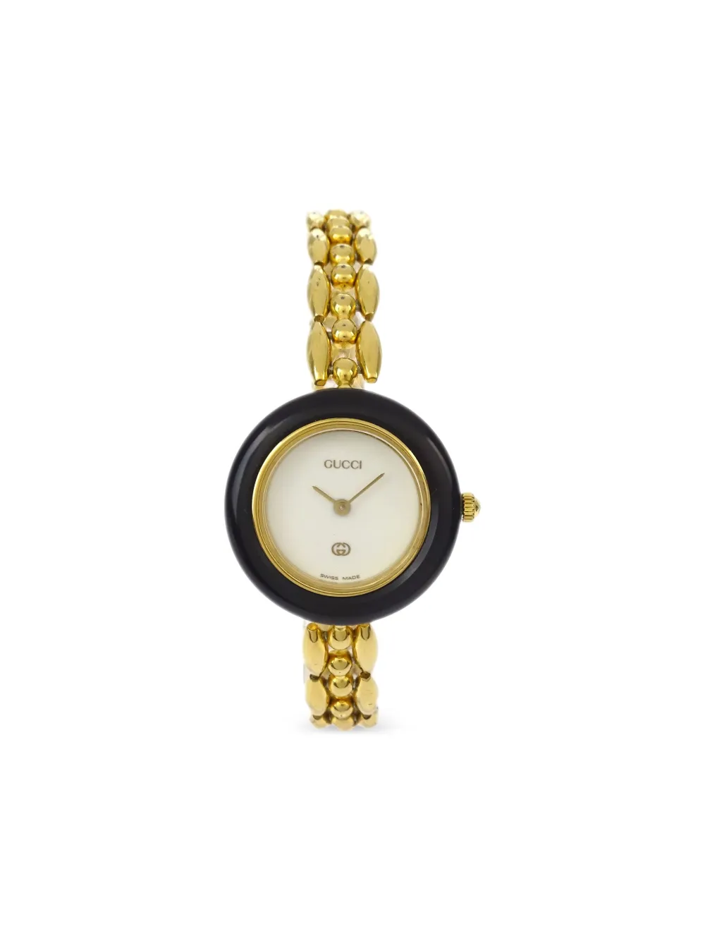 Gucci Pre-Owned 1990-2000s Change Bezel Chameleon 25mm | White | Image 1