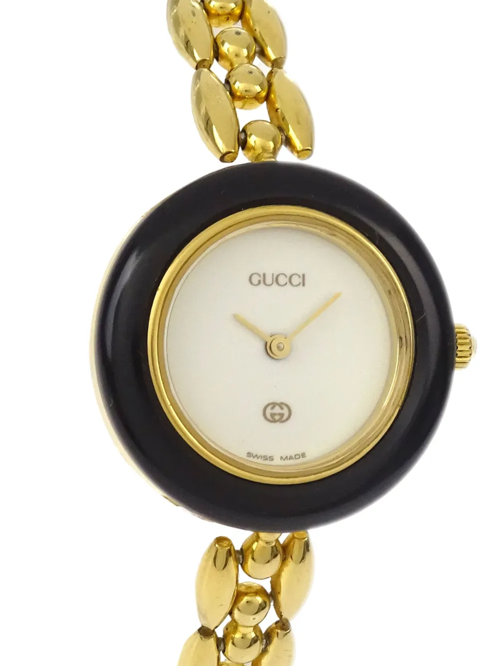 Gucci Pre-Owned 1990-2000s Change Bezel Chameleon 25mm | Image 2