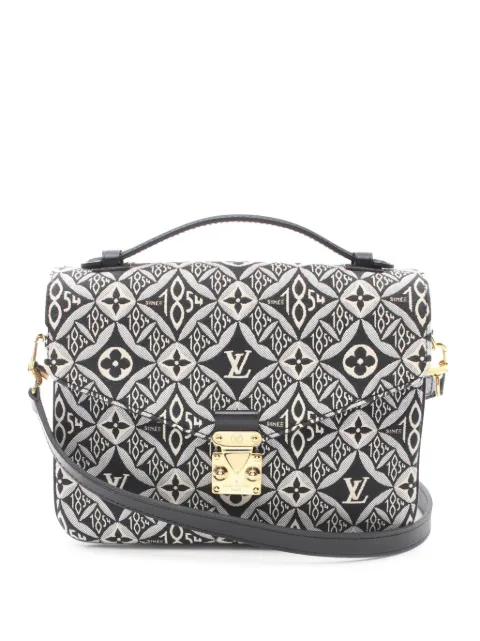 Louis Vuitton Pre-Owned 2020 Monogram Jacquard Since 1854 Pochette Metis satchel