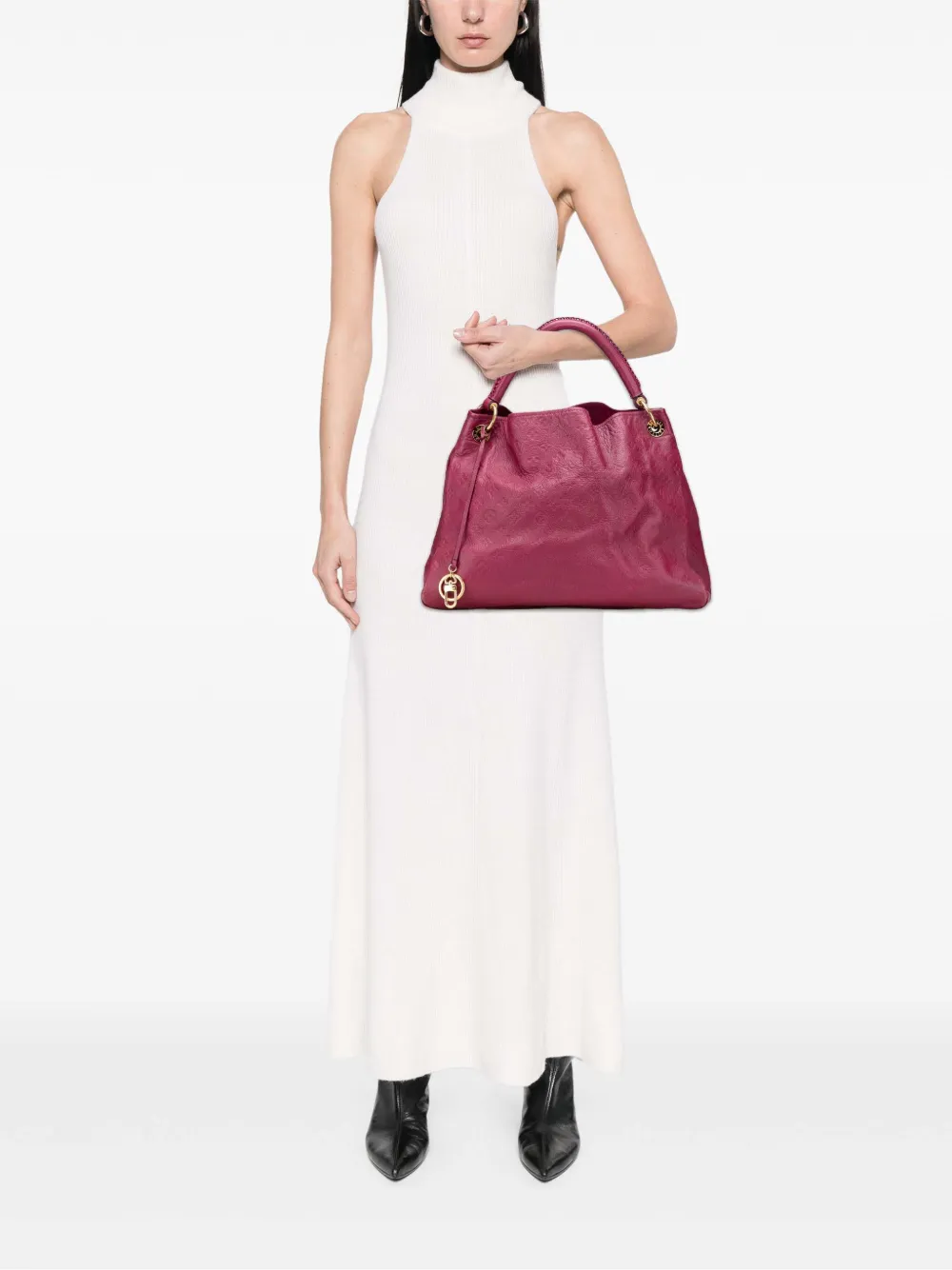 Louis Vuitton Pre-Owned 2012 Monogram Empreinte Artsy MM hobo bag | Pre-Owned | Image 2