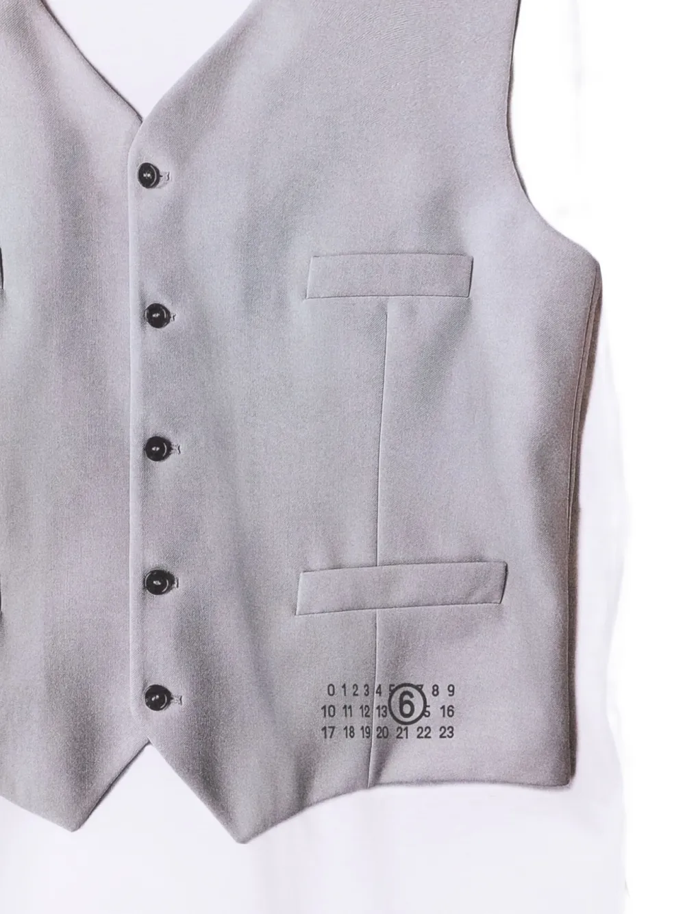 MM6 Maison Margiela Kids Katoenen T-shirt Wit