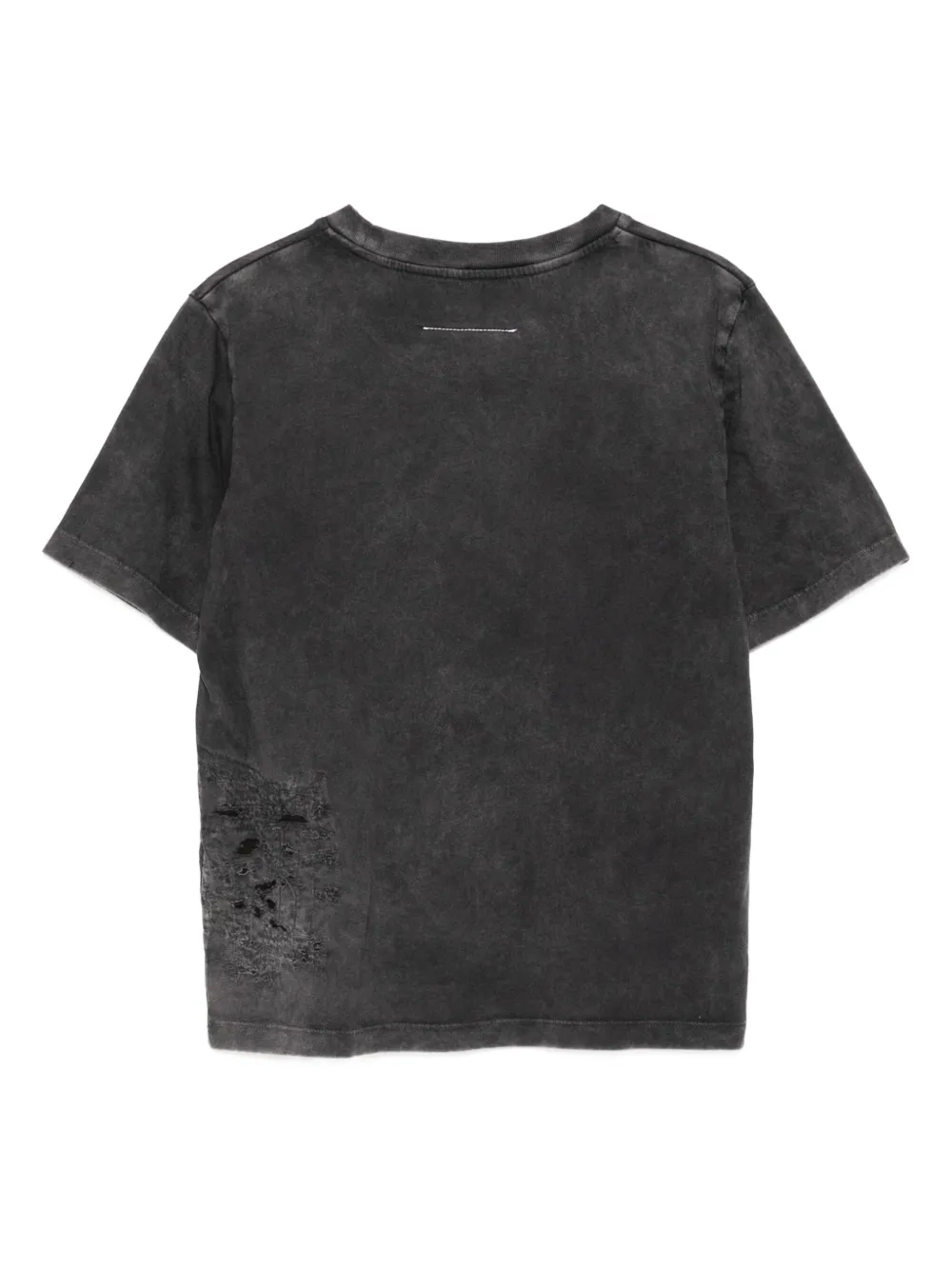MM6 Maison Margiela Kids logo-embroidered T-shirt | Girls T-Shirts | Image 2