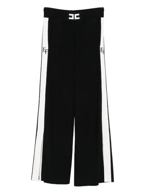 Elisabetta Franchi logo trousers
