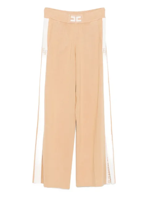 Elisabetta Franchi logo trousers