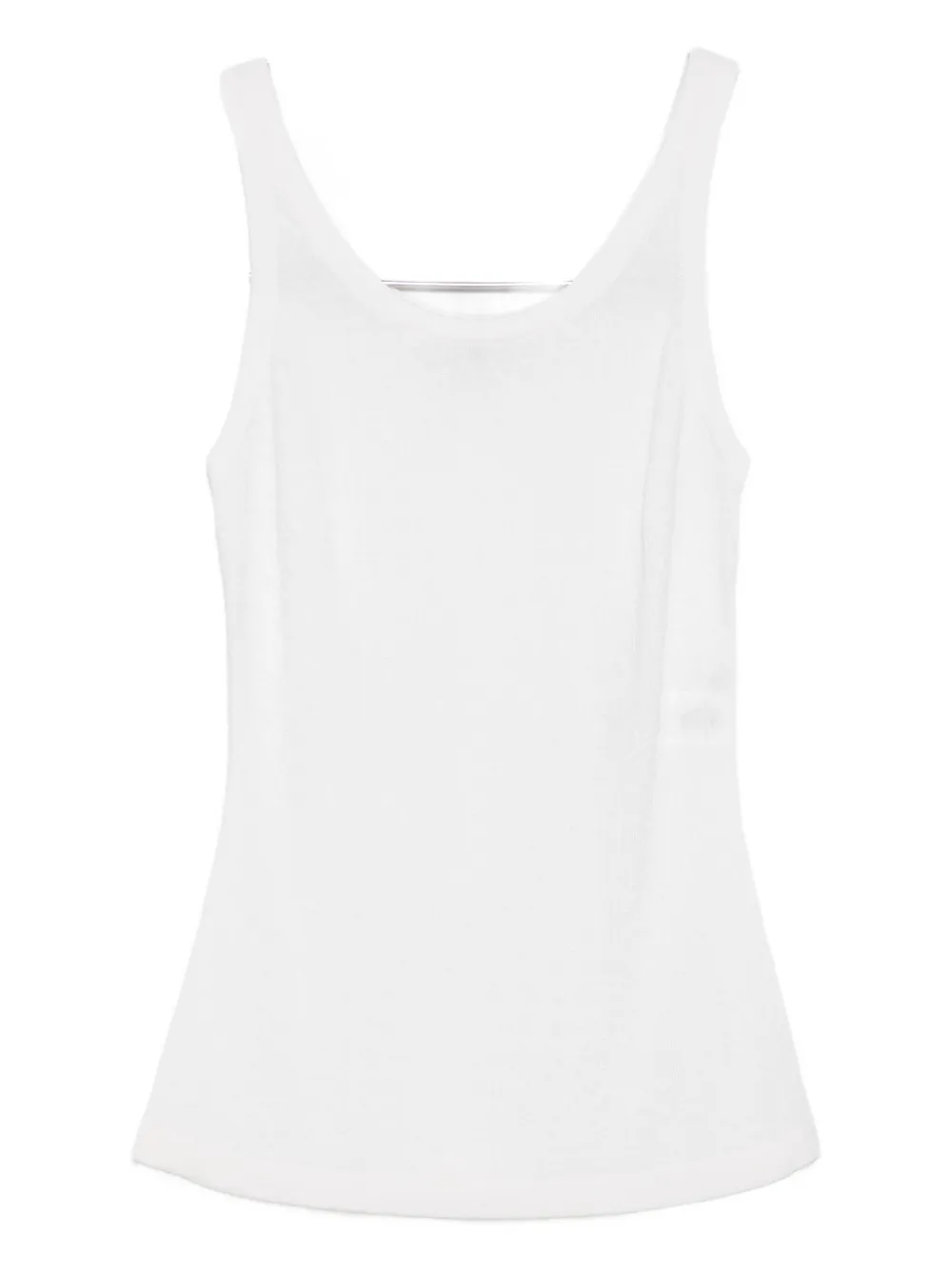 Elisabetta Franchi scoop-neck tank top Beige