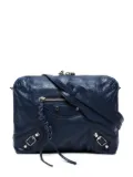 Balenciaga Pre-Owned 2000-2020 Motocross Classic Reporter crossbody bag - Blue