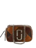 Marc Jacobs mini The Snapshot patchwork shoulder bag - Brown