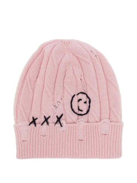 Joshua Sanders logo-patch beanie